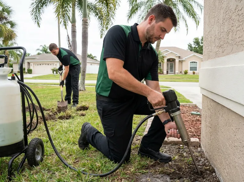 Subterranean Termite Soil Treatment & Baiting in Orlando, FL